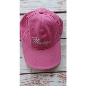 Flamingo Pink Baseball Hat Cotton Youth